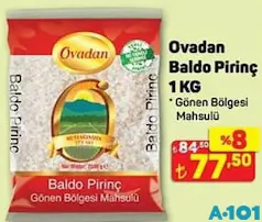 OVADAN BALDO PİRİNÇ 1 KG
